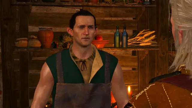 Hattori en The Witcher 3 Remastered