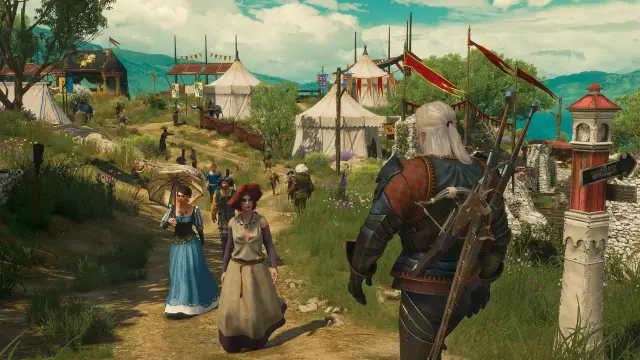 Toussaint en The Witcher 3 Remastered