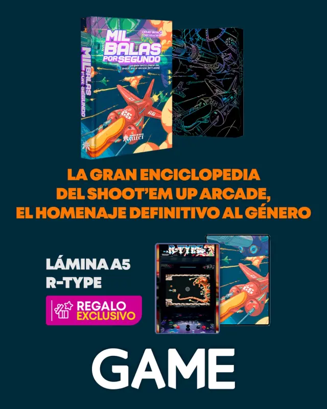 Reserva el libro "Mil balas por segundo: La gran enciclopedia del shoot’em up arcade" en GAME