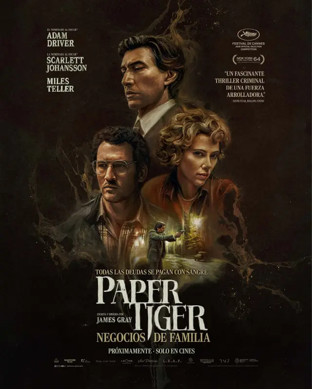 Póster de Paper Tiger. Negocios de familia