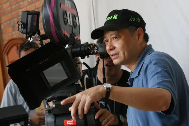Ang Lee rodando Hulk (2003)