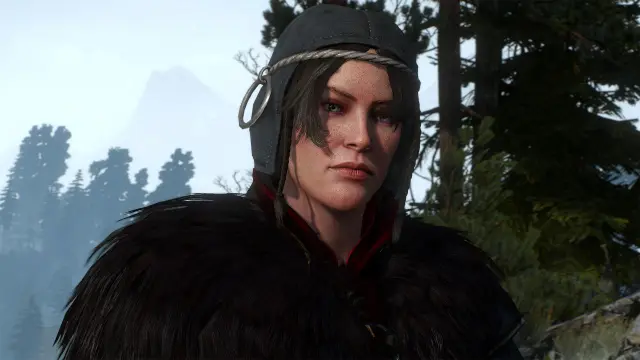 Jutta an Dimun en The Witcher 3 Remastered
