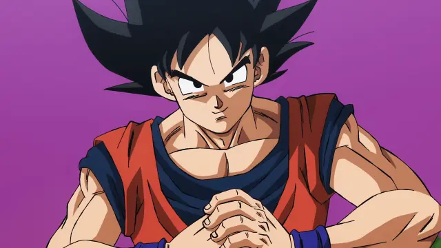 Goku lucha en Super Saiyan y Super Saiyan 2 contra Beerus
