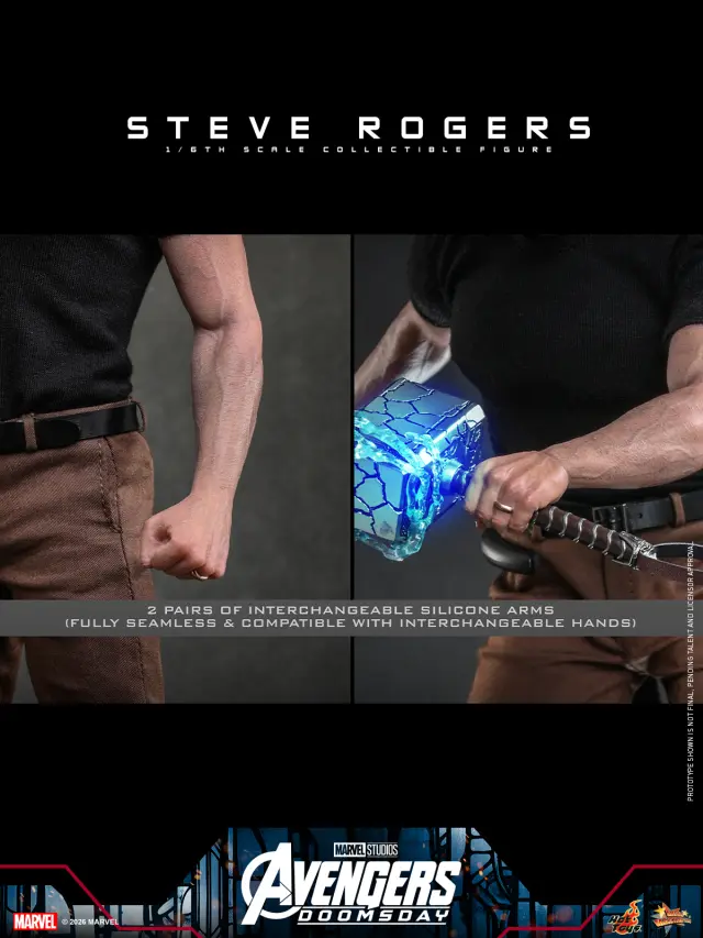 Figura de Steve Rogers en Vengadores: Doomsday
