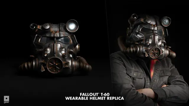 Réplica del casco T-60 de Fallout