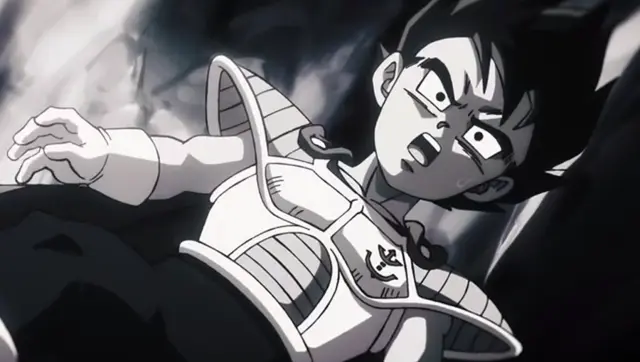 Vegeta niño en Dragon Ball Super Beerus