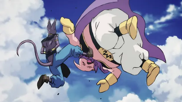 Beerus destroza a todos los Guerreros Z en el cumpleaños de Bulma