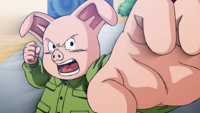 Vegeta supera el poder de Goku Super Saiyan 3 contra Beerus