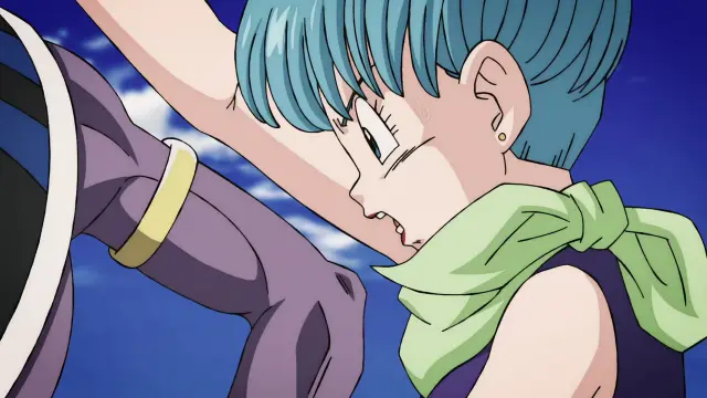Vegeta supera el poder de Goku Super Saiyan 3 contra Beerus