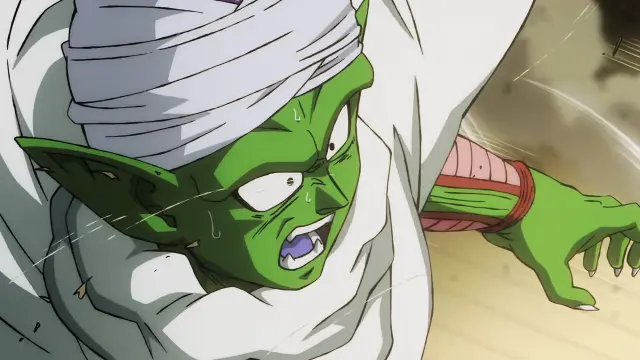Vegeta supera el poder de Goku Super Saiyan 3 contra Beerus