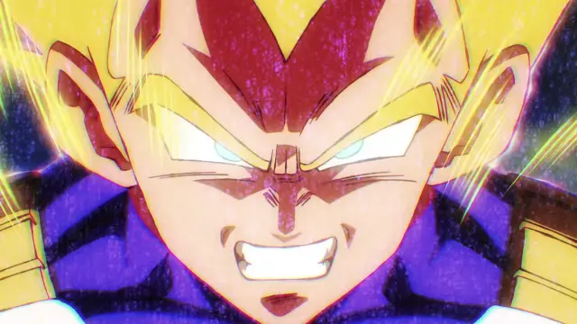 Vegeta supera el poder de Goku Super Saiyan 3 contra Beerus