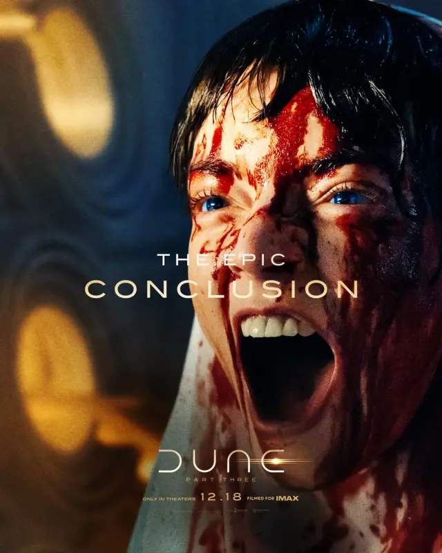 Nuevos pósteres oficiales de Dune: Parte tres